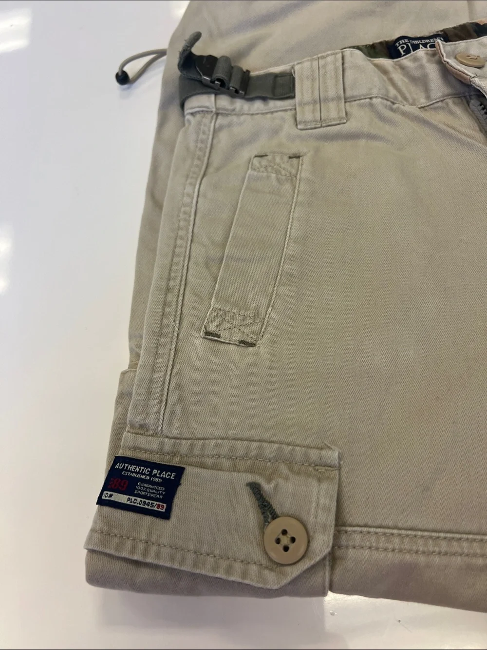 Boys Safari cargo pant size. Sz 6